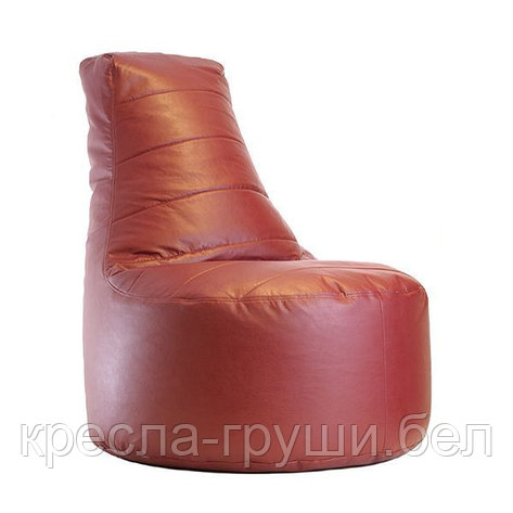 Кресло Чил Аут экокожа (85 х 105 см) бордо, фото 2