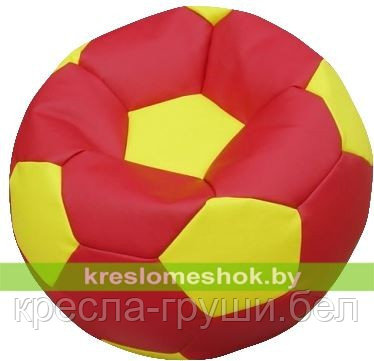 Кресло мешок Мяч Стандрат красно-желтый, фото 2