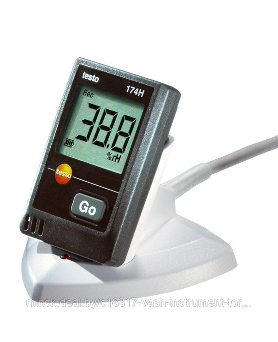 Мини измеритель влажности и температуры Testo 174H с USB