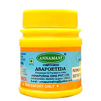 Асафетида Annamani Asafoetida, 50г – натуральный заменитель лука и чеснока