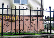 Забор металлический №18
