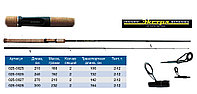 Спиннинг "Волжанка Экстра" тест 2-12гр 2.1м (2 секции) (IM9)