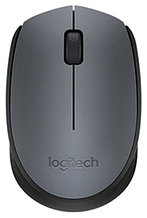 Мышь Logitech M170 Wireless Mouse Gray/Black [910-004642]