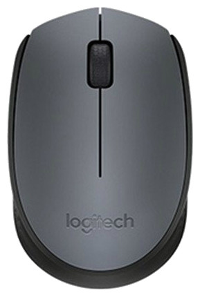 Мышь Logitech M170 Wireless Mouse Gray/Black [910-004642] - фото 1 - id-p35792184