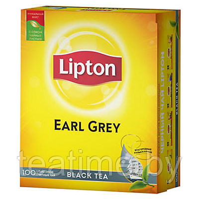 Чай Lipton Earl Grey Tea 100п черный - фото 1 - id-p45807353