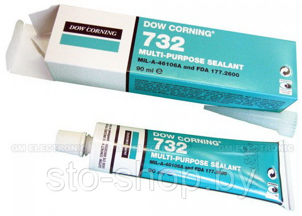 DOW CORNING 732 Силиконовый герметик черный 90мл Multi Purpose Sealant - фото 1 - id-p45810756