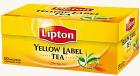 Чай Lipton Yellow Label 50 пак Черный