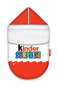 Кокон "KinderSurprise". Зима (Овчина, хлопок, Флис). Конверт для новорожденного на выписку.