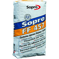 Sopro FF 457 - Клей с трассом для фасадов, клинкерной плитки, 25кг