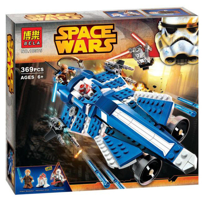 Конструктор Bela аналог LEGO Star Wars Истребитель Энакина, 369 дет. - фото 2 - id-p45894805