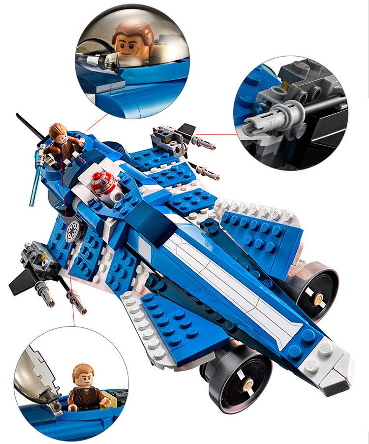 Конструктор Bela аналог LEGO Star Wars Истребитель Энакина, 369 дет. - фото 3 - id-p45894805