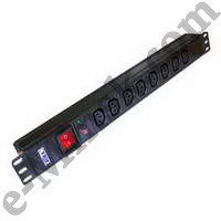 Блок силовых розеток Lanmaster TWT-PDU19-10A8C13, КНР