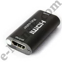 Усилитель сигнала HDMI Espada HRP0101 HDMI-repeater (HDMI 19F - HDMI 19F, ver1.3b), КНР - фото 1 - id-p45897402