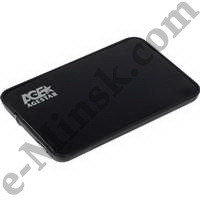 Бокс, коробка для жесткого диска HDD AgeStar 31UB2A8-Black (2.5 SATA HDD, USB3.1)