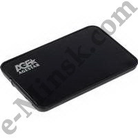 Бокс, коробка для жесткого диска HDD AgeStar 31UB2A8-Black (2.5 SATA HDD, USB3.1) - фото 1 - id-p45897667