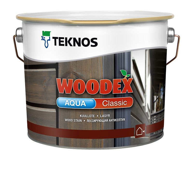 Teknos Woodex Aqua Classic B3 - Антисептик на масляной основе, 9л