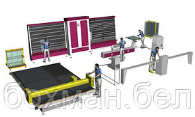 Подбор оборудования комплектация цеха по производству стеклопакетов