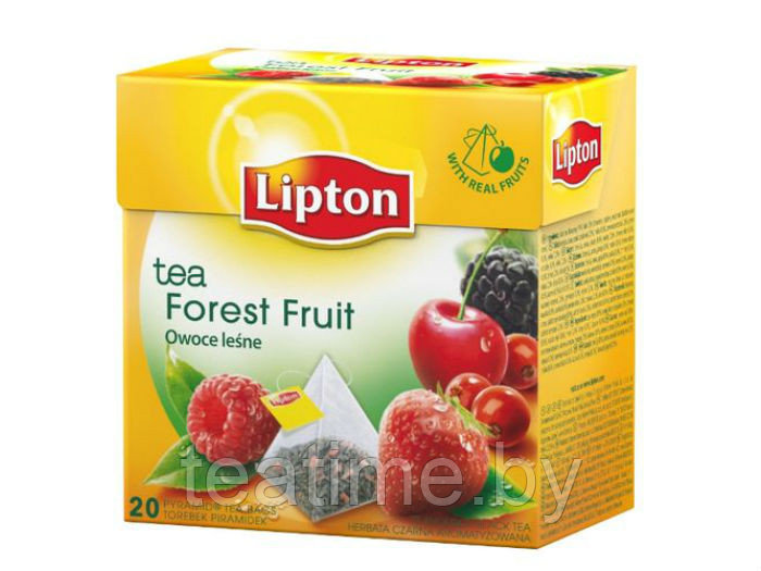 Чай  Lipton Forest  Fruit 20 пир. черный