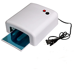 Ультрафиолетовая лампа для ногтей 36 Вт с таймером Jiadi JD818
