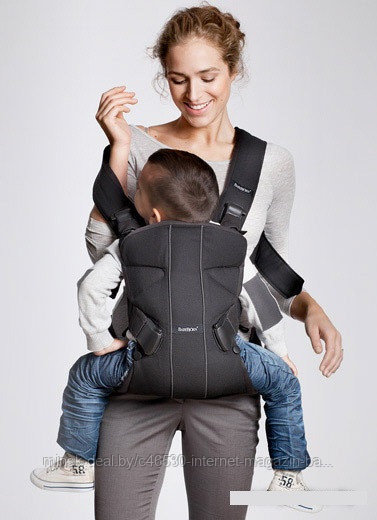 Рюкзак-кенгуру BabyBjorn We Soft Cotton - фото 3 - id-p45953965