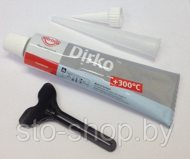 Серый - Elring Dirko 527.290/527.291 Герметик силиконовый универсальный стойкий к воде/гликолю 70мл