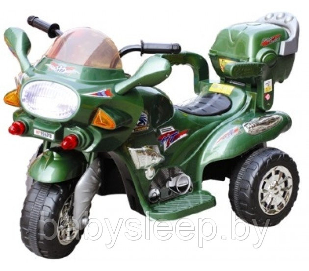 Электромотоцикл X-Police зеленый, фото 1