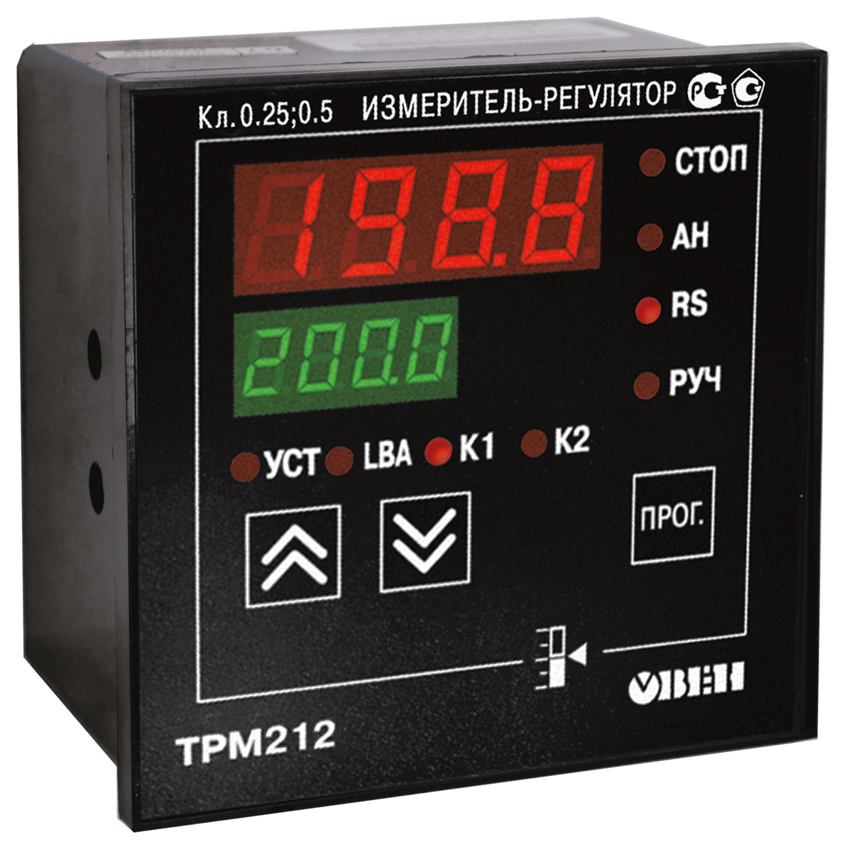 ТРМ212 ПИД-регулятор для управления задвижками и трехходовыми клапанами с RS-485 ОВЕН - фото 4 - id-p46007603