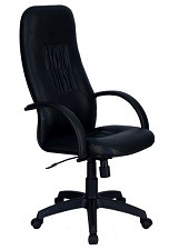 Кресло компьютерное METTA BP-5 PL для работы в офисе и дома, BP- 5 PL ткать сетка черная. - фото 8 - id-p31862873