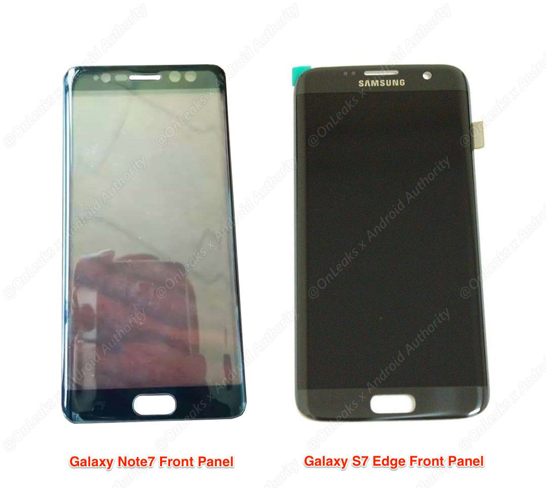 Замена стекла экрана Samsung Galaxy Note 7