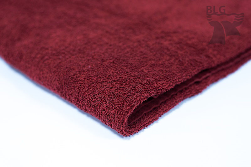 Махровое полотенце 50*90 Рубиновое