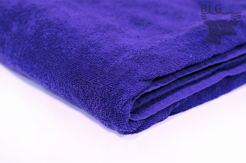 Махровое полотенце 50*90 Глубокий фиолетовый