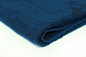 Махровое полотенце 50*90 Очень темно-синее