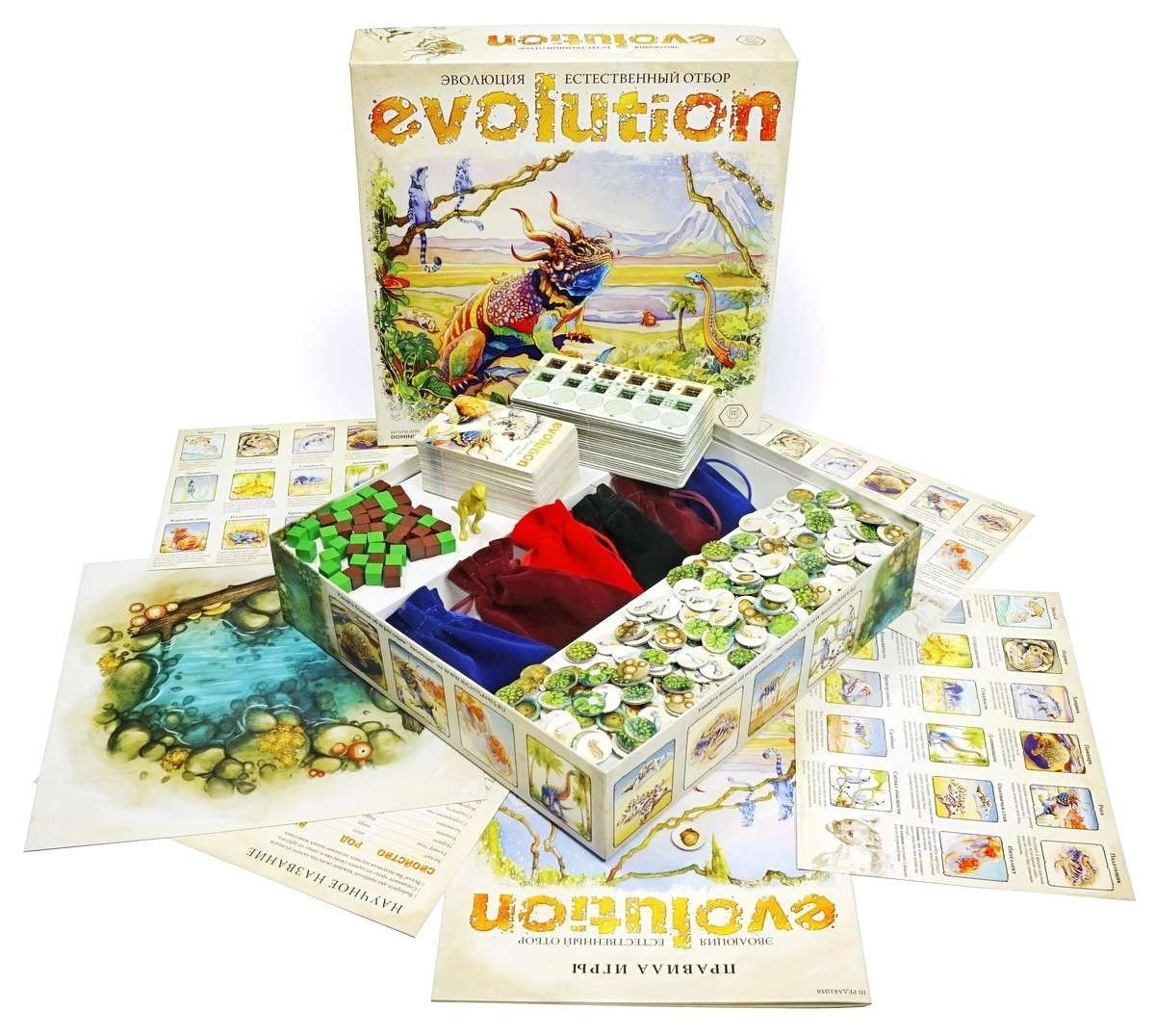 Настольная игра Эволюция. Естественный отбор - фото 2 - id-p46089237