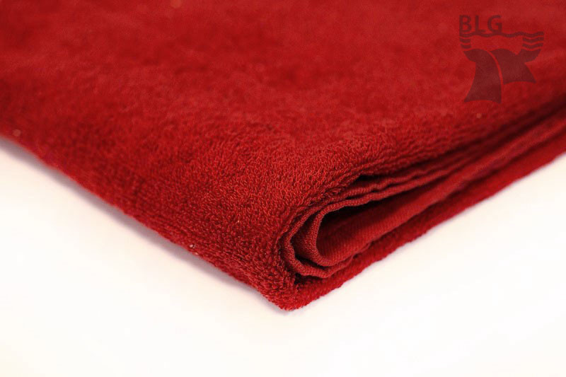 Махровое полотенце 70*140 Ярко-красный