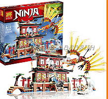 Конструктор Lele серия Ninja / Ниндзя 79140 Огненный Храм (аналог Lego Ninjago 2507)