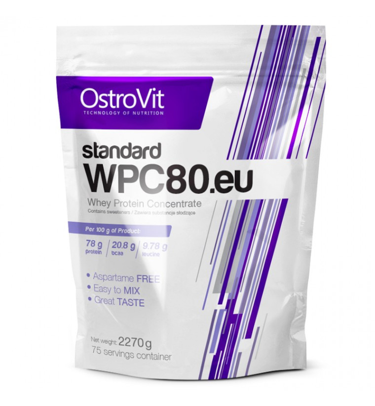 Протеин OstroVit Standard WPC80.eu OstroVit 2270 грамм - фото 1 - id-p46495484