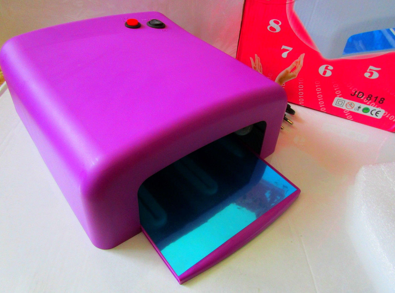 Ультрафиолетовая лампа для ногтей 36 Вт с таймером - фото 1 - id-p44843422