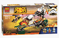 Конструктор Bela аналог LEGO Star Wars Скоростной Спидер Эзры Бриджера, 252 дет.