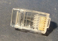 Коннектор джек RJ-45 8Р8С (компьютерный)