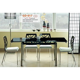 Обеденный стол SIGNAL GD-017 цвет черный (Польша)