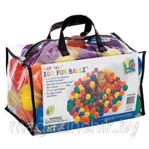 Набор шариков для игровых центров Intex Fun Ballz 49600 - фото 1 - id-p739664