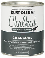 Ультраматовая краска CHALKED ULTRA MATTE PAINT Угольный чёрный, банка 0,946 л