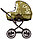 Детская коляска (2 в 1) Noordi Sun Classic "Оливковый" (короб+прогулка,кожаная ручка). Доставка бесплатная., фото 2