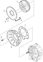 Коробка передач (КПП) KOMATSU WB97S/R-2