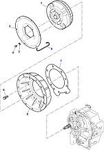 Коробка передач (КПП) KOMATSU WB97S/R-2