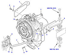 Коробка передач (КПП) KOMATSU WB93S/R-5