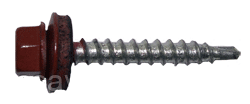 Саморез кровельный оцинкованный, по металлу, цветной Rall 3009