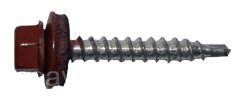 Саморез кровельный оцинкованный, по металлу, цветной Rall 3009