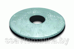 Шайба стальная оцинкованная с прокладкой из EPDM - фото 1 - id-p46620440