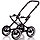 Детская коляска (2 в 1) Noordi Sun Classic "Бежевый" (короб+прогулка,кожаная ручка). Доставка бесплатная., фото 2